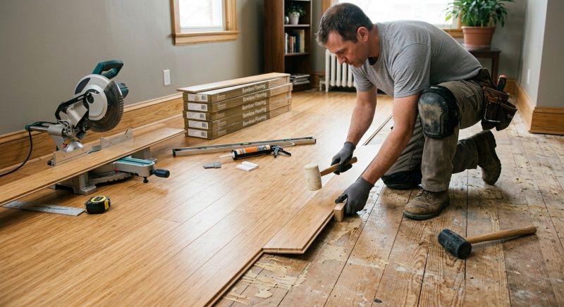 Bamboo Flooring Installation in Leesburg, VA