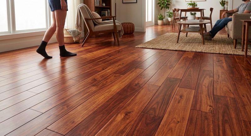 Cherry Floor Installation in Clarke County, VA