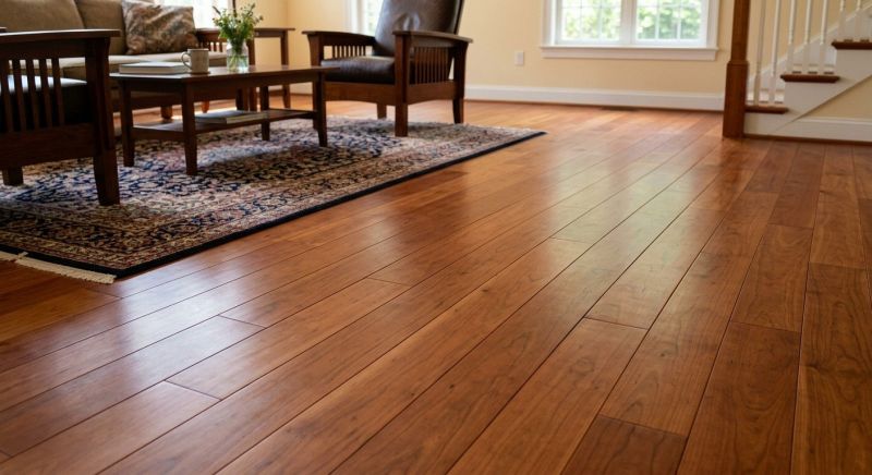 Cherry Floor Installation in Middletown, MD