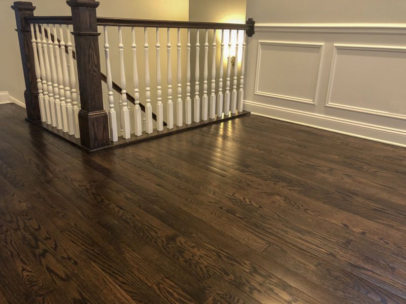 Dark Wood Floor Installation in Leesburg, VA