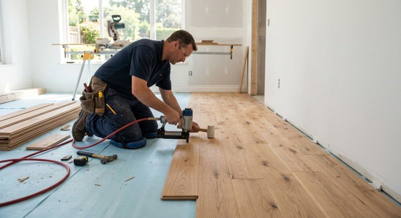 Hardwood Floor Installation in Ashburn, VA