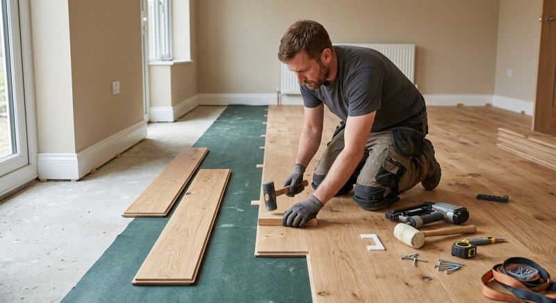 Hardwood Floor Installation in Bethesda, MD