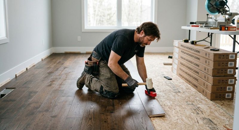 Hardwood Floor Installation in Boyds, MD
