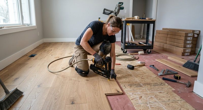 Hardwood Floor Installation in Clarke County, VA