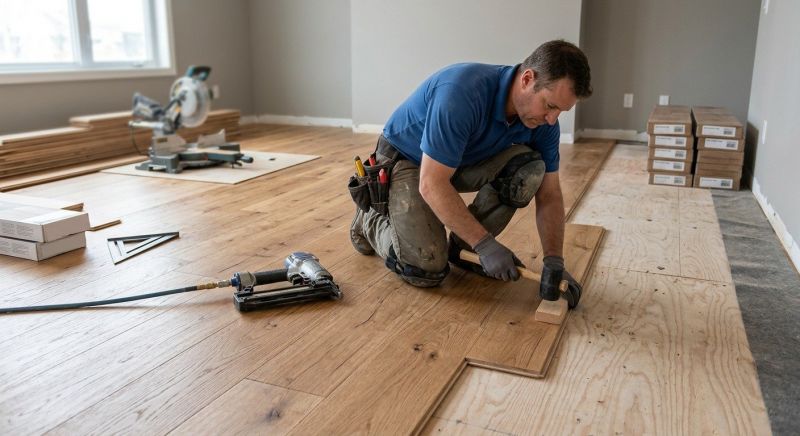 Hardwood Floor Installation in Frederick, MD
