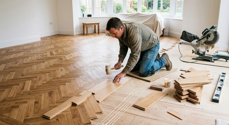 Hardwood Floor Installation in Germantown, MD
