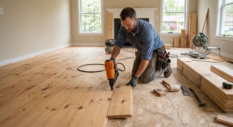 Hardwood Floor Installation in Hamilton, VA