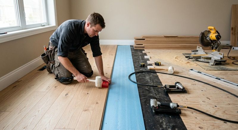 Hardwood Floor Installation in Potomac, MD
