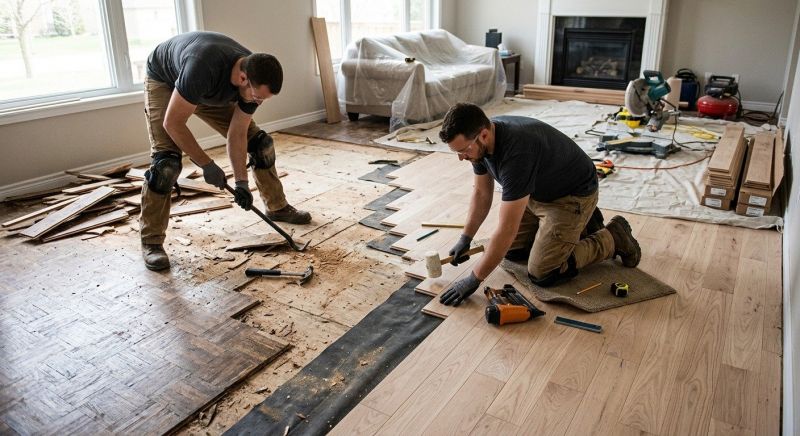Hardwood Floor Installation in Ranson, WV