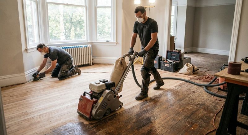 Hardwood Floor Renovation in Leesburg, VA