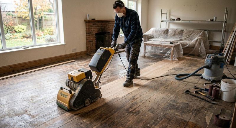 Hardwood Floor Renovation in Leesburg, VA