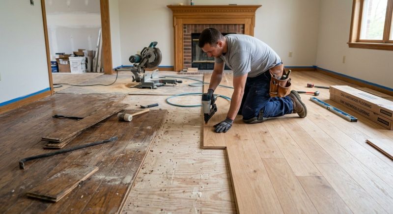 Hardwood Replacement in Middletown, MD