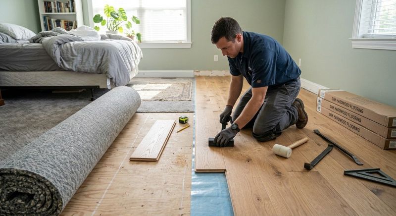 Hardwood Replacement in Montgomery Village, MD