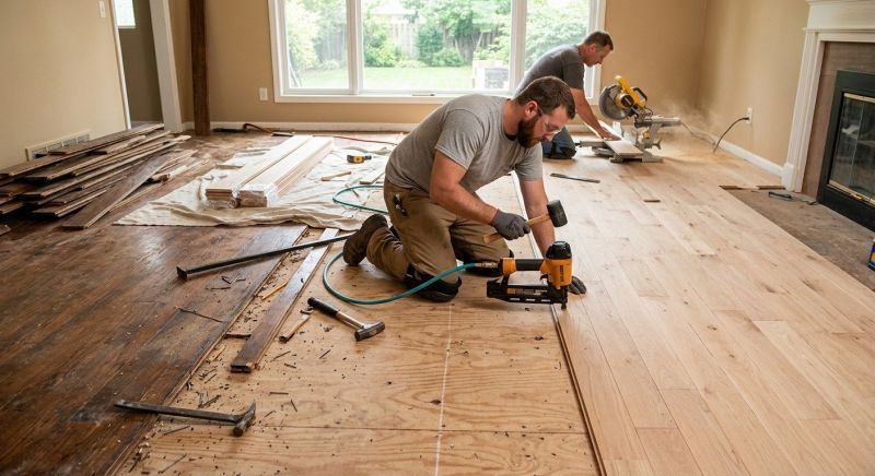 Hardwood Replacement in Olney, MD
