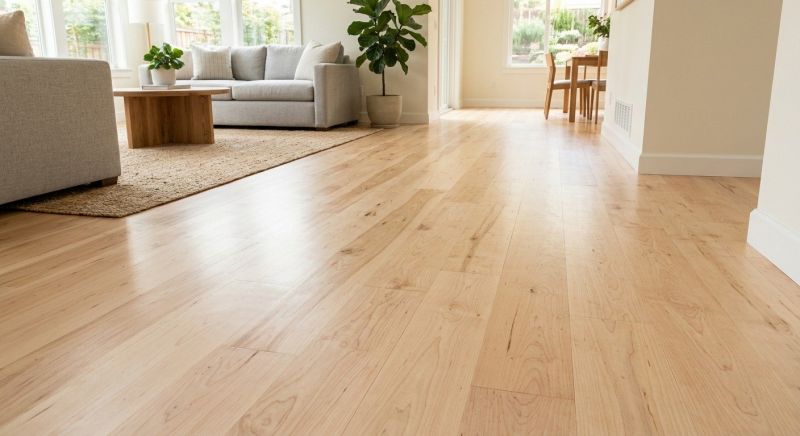 Maple Flooring Installation in Loudoun County, VA
