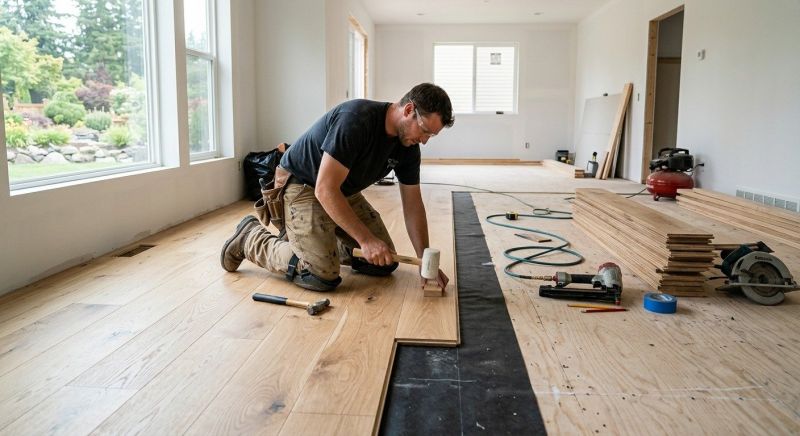 Oak Floor Installation in Aldie, VA