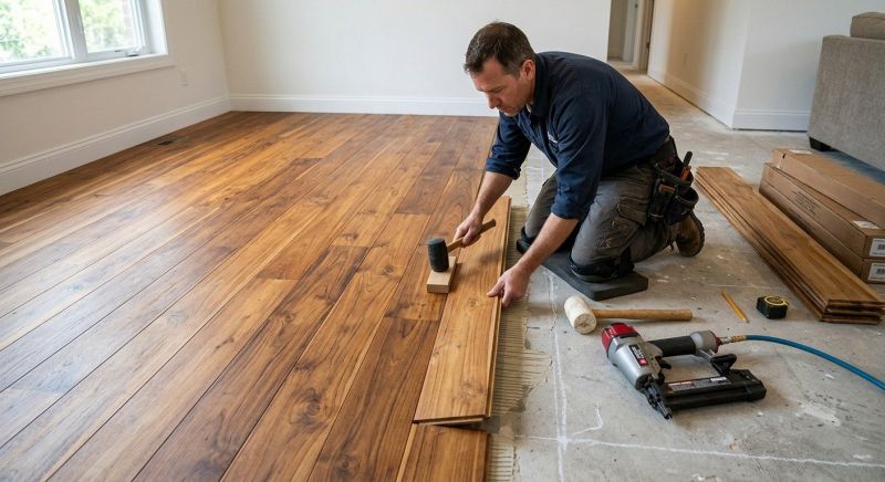 Teak Flooring Installation in Leesburg, VA