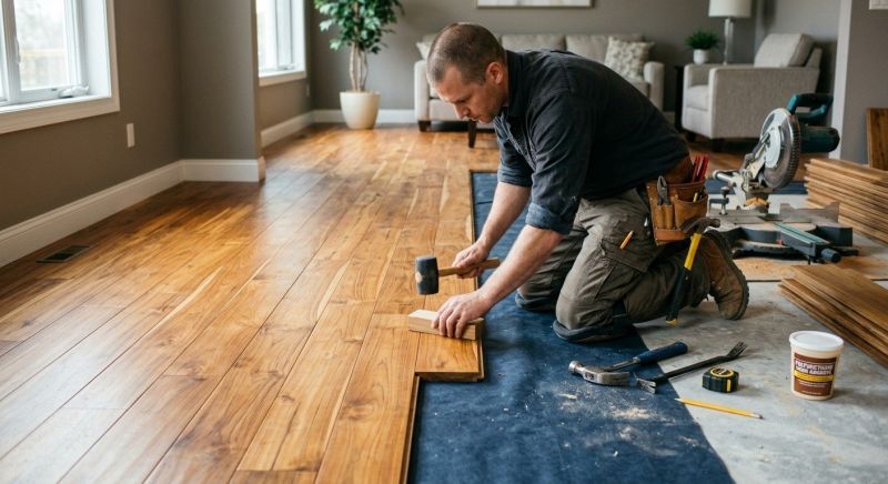 Teak Flooring Installation in Leesburg, VA