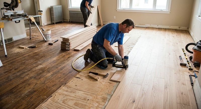 Wood Floor Replacement in Shepherdstown, WV