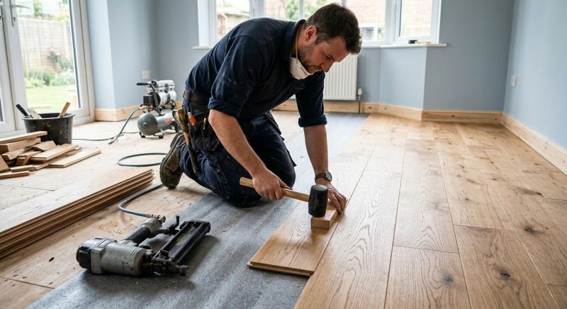Wood Flooring Installation in Clarksburg, MD