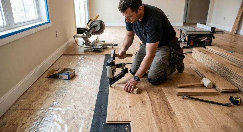 Hardwood Installation in Shepherdstown, WV